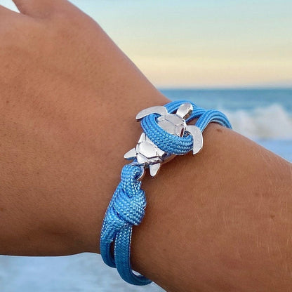 Pulsera de tortuga marina única y hecha a mano