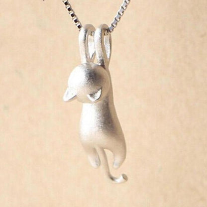 Collar Charmante Kitty de plata esterlina 925