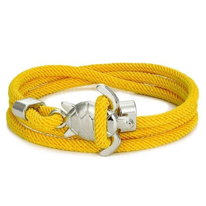 Pulsera de tortuga marina única y hecha a mano