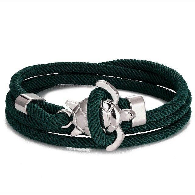Pulsera de tortuga marina única y hecha a mano