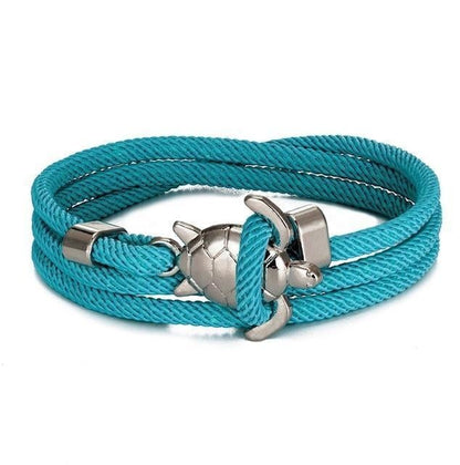 Pulsera de tortuga marina única y hecha a mano