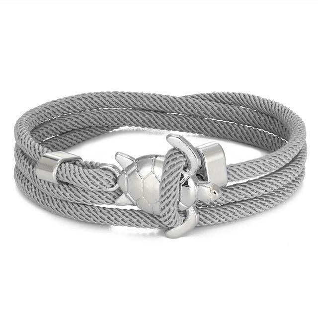 Pulsera de tortuga marina única y hecha a mano