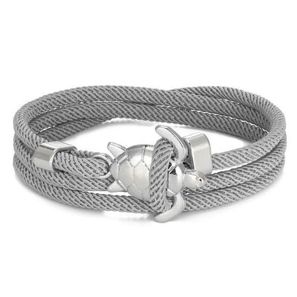 Pulsera de tortuga marina única y hecha a mano