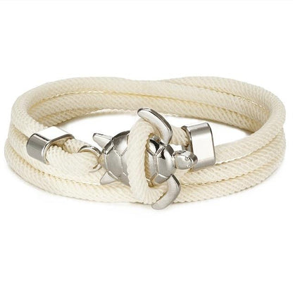 Pulsera de tortuga marina única y hecha a mano
